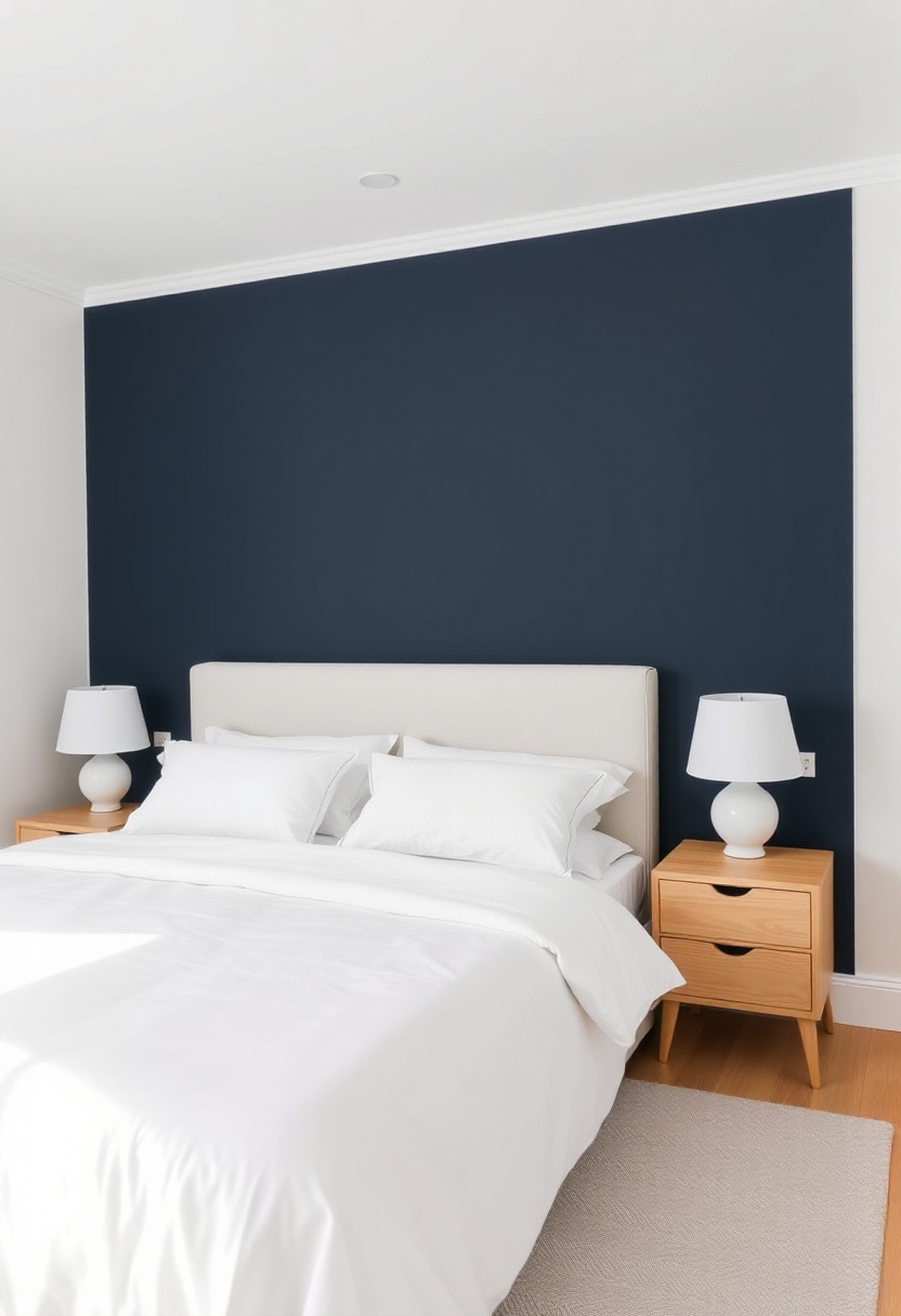20 Navy and White Bedroom Ideas to Refresh Your Space - Comfy Nesting