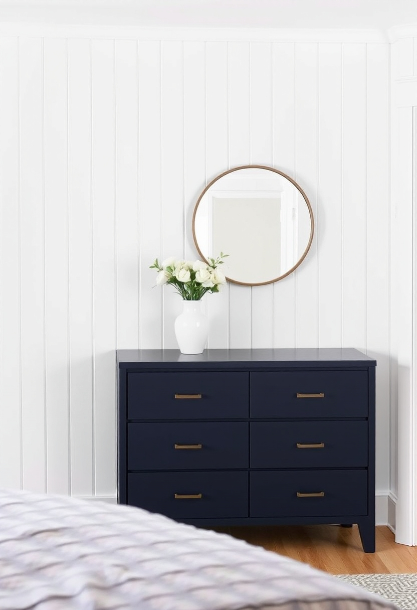 20 Navy and White Bedroom Ideas to Refresh Your Space - Comfy Nesting