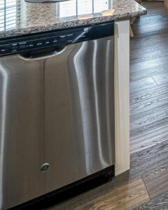 a dishwasher exterior.